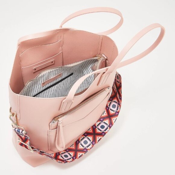 Charley Was Here 3-in-1 "Frankie" Tote w/ Hobo Bag & Wristlet - NWT/NIP - Picture 2 of 16